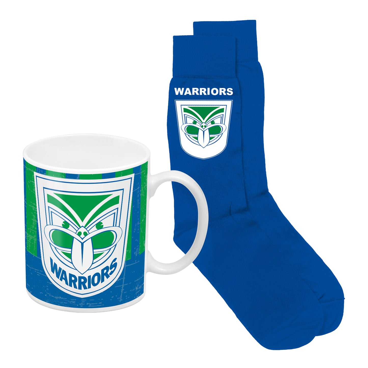 New Zealand Warriors Heritage Mug and Sock Pack