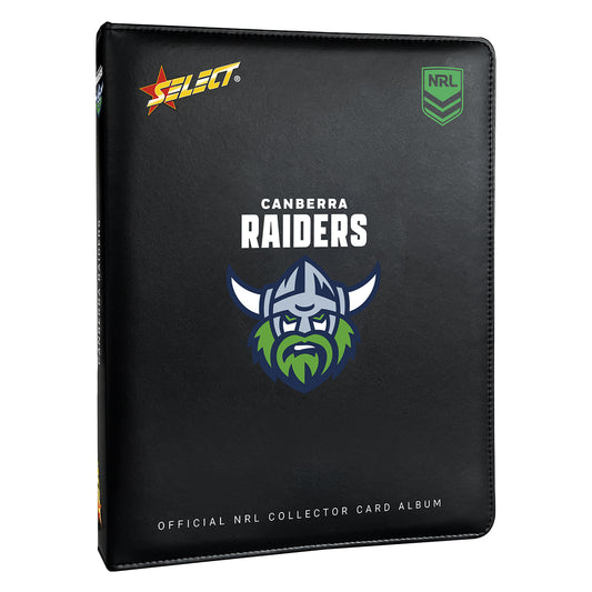 Canberra Raiders Vinyl Collector Album 225 Slots - View 1