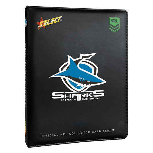 Cronulla-Sutherland Sharks Vinyl Collector Album 225 Slots - View 1