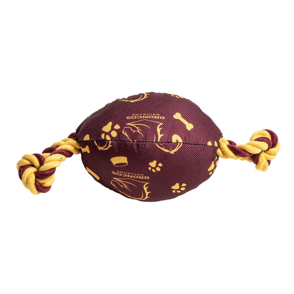 Brisbane Broncos Footy Chew Toy