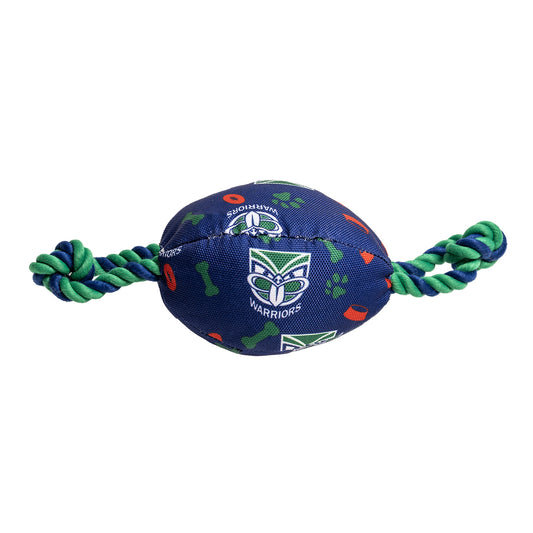 New Zealand Warriors Footy Chew Toy - View 1