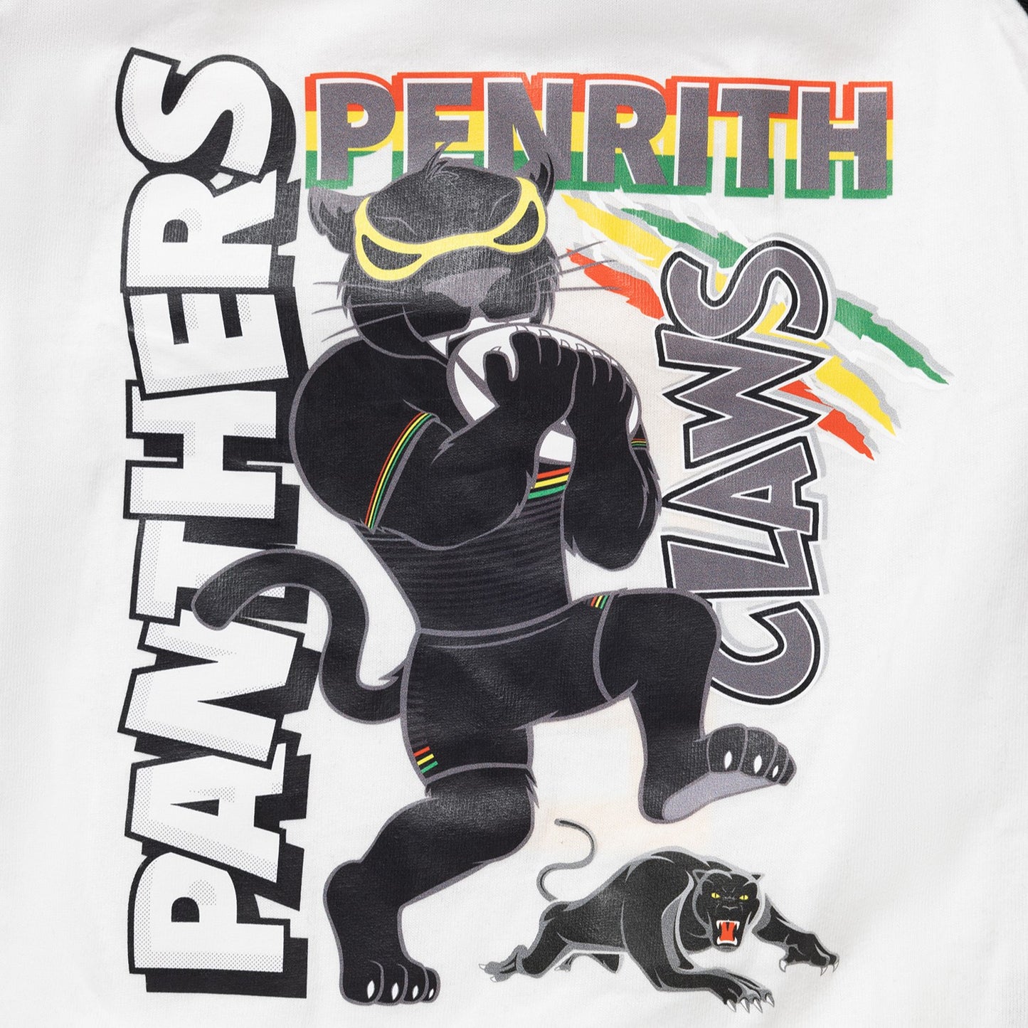Penrith Panthers Infant Raglan Cuffed Sleeve PJ Set