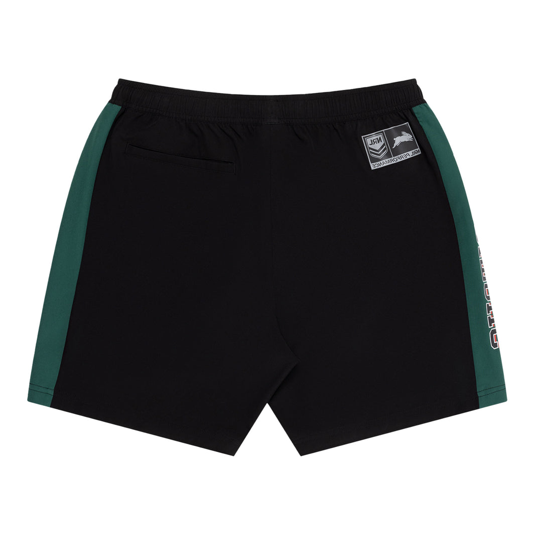 Short South Sydney Rabbitohs Homme Taille L Vert - Logo Brodé NRL