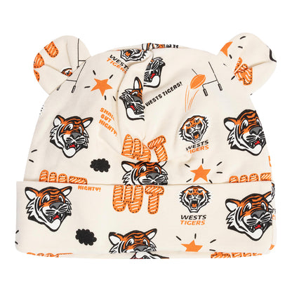West Tigers Baby Cloud Beanie