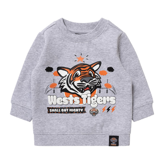 West Tigers Baby Puff Crew Neck