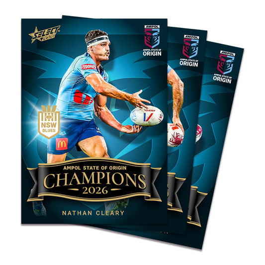 NSW Blues State of Origin 2026 Mens Champion Card Set - Pre-Order - View 2