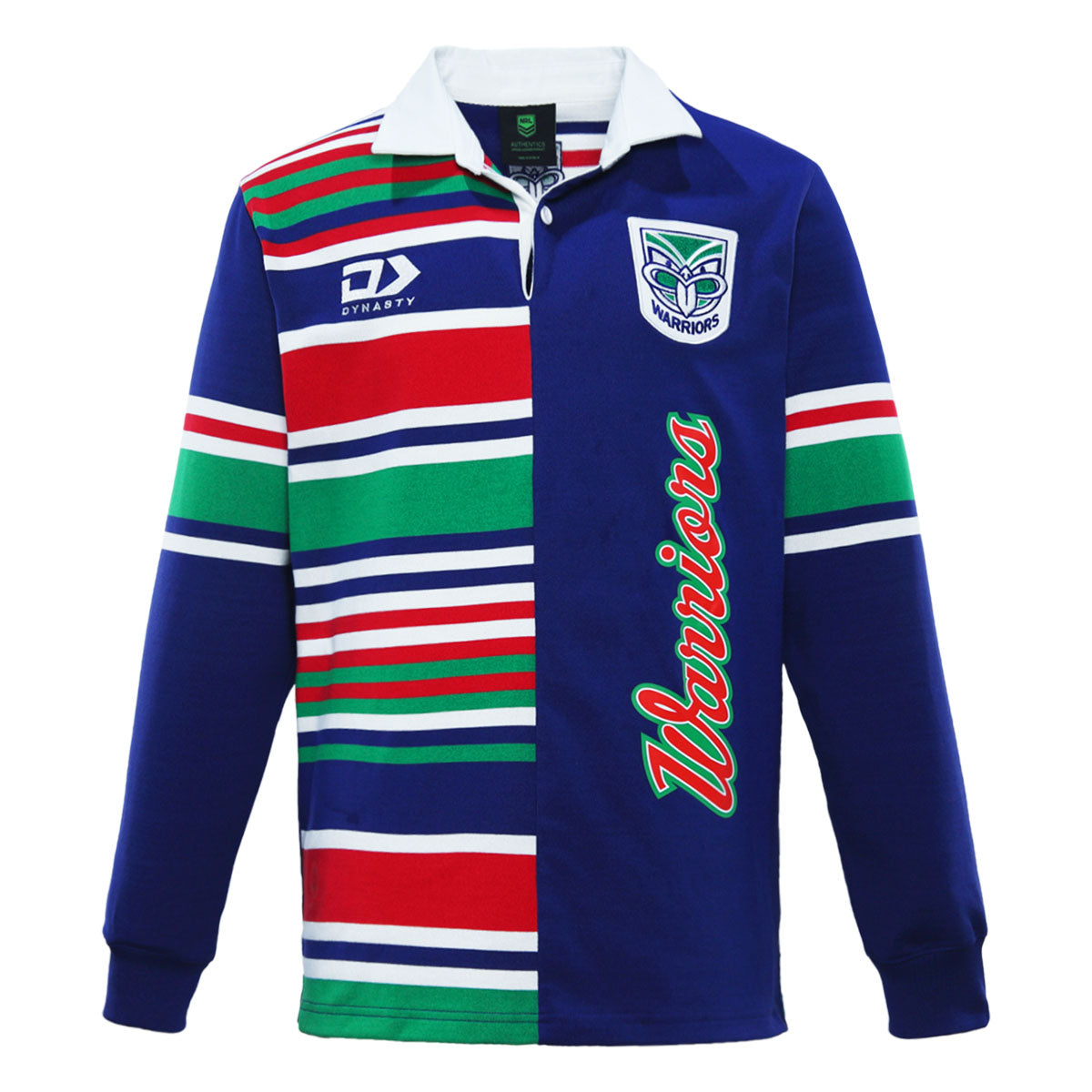 New Zealand Warriors Mens 2026 Traditional Polo Ls - View 1