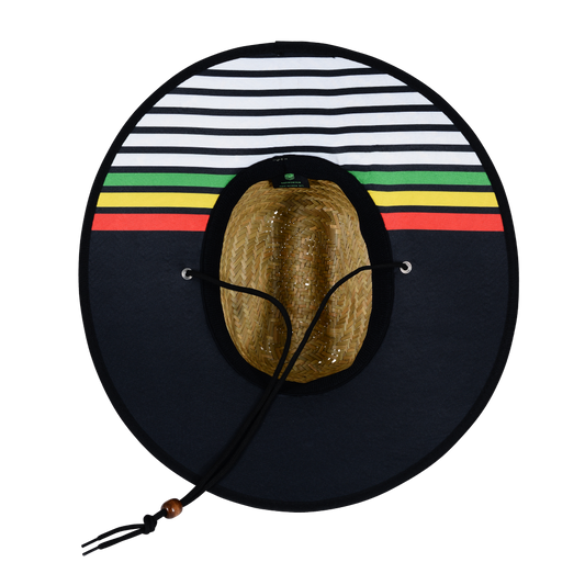 Panthers Adult Retro Straw Hat - View 2