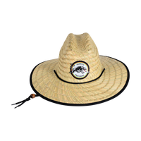 Panthers Adult Retro Straw Hat
