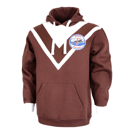 Penrith Panthers Adults Retro Hoodie - View 1
