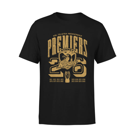 Sydney Roosters 2026 Youth Premiers Tee - Pre-Order - View 1