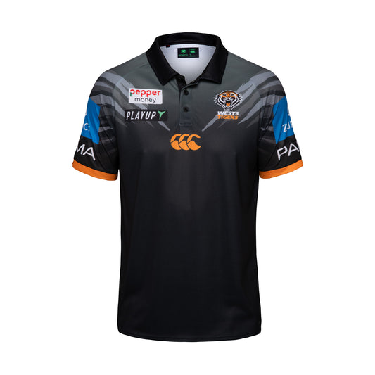 Wests Tigers Mens 2026 Media Polo - View 1