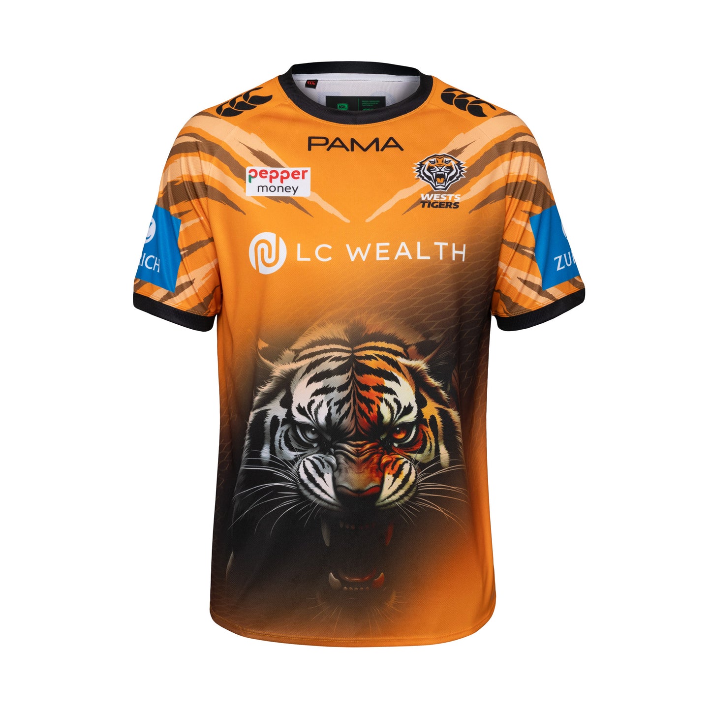 Wests Tigers Mens 2026 Training Tee