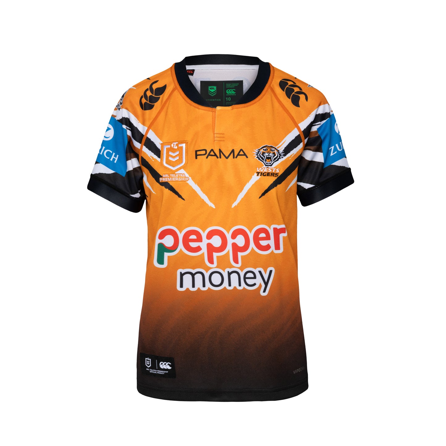 Wests Tigers Womens 2026 Home Jersey