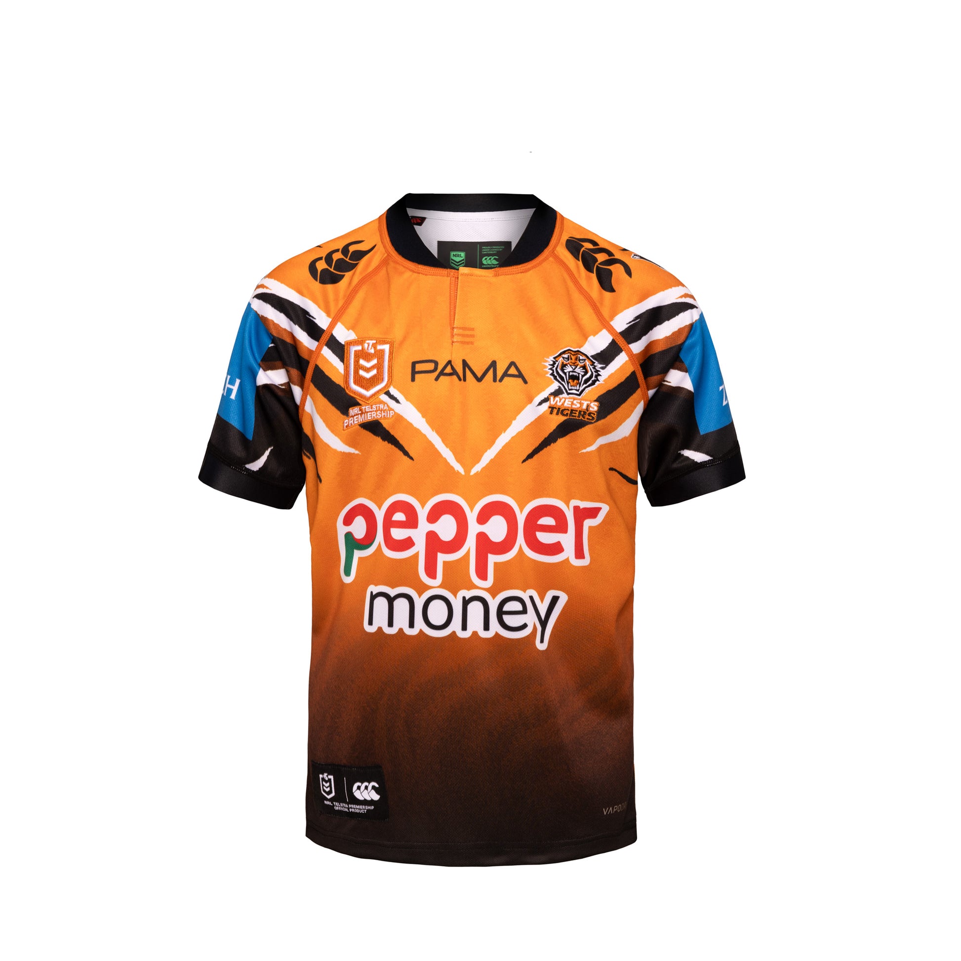 Wests Tigers Youth 2026 Home Jersey - View 1