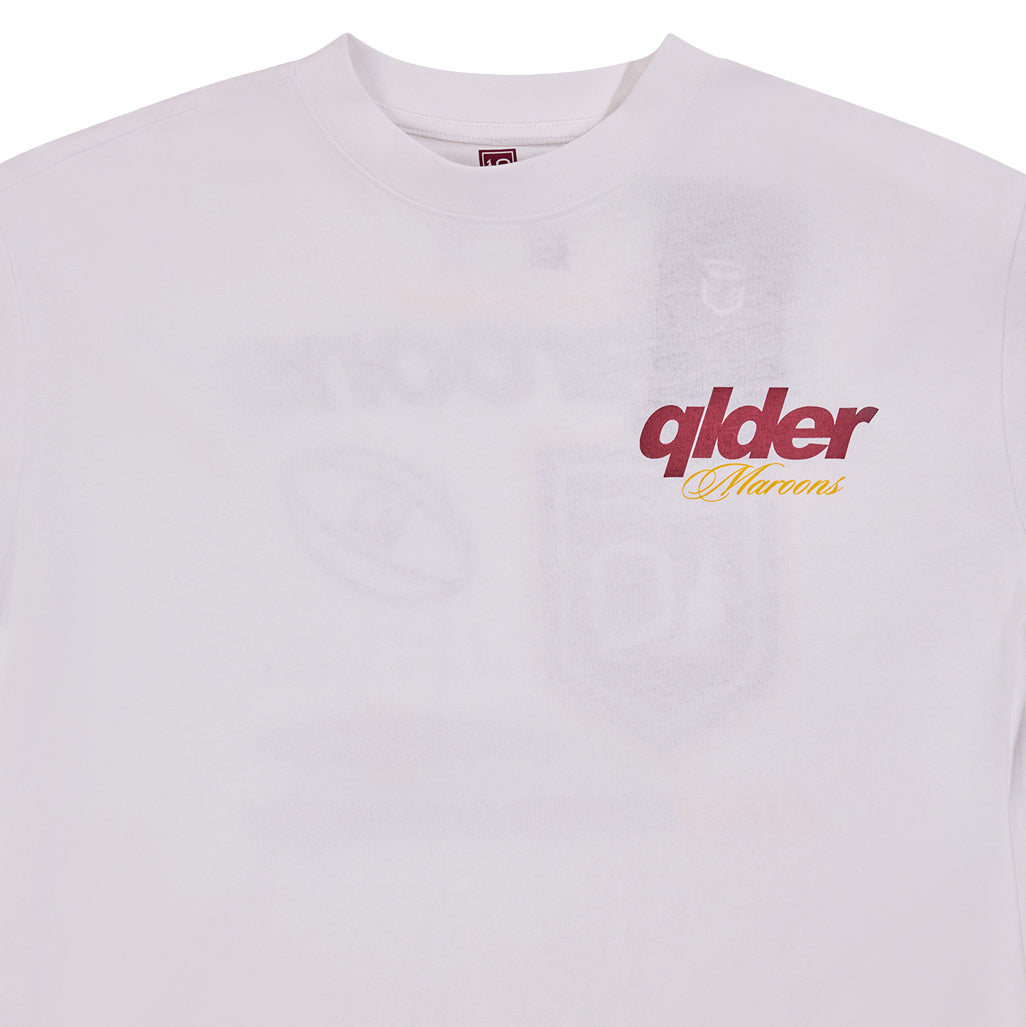 QLD Maroons Youth Fired Up Vintage Tee - View 4