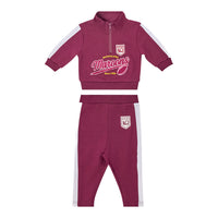 QLD Maroons Infant 1/4 Zip Set