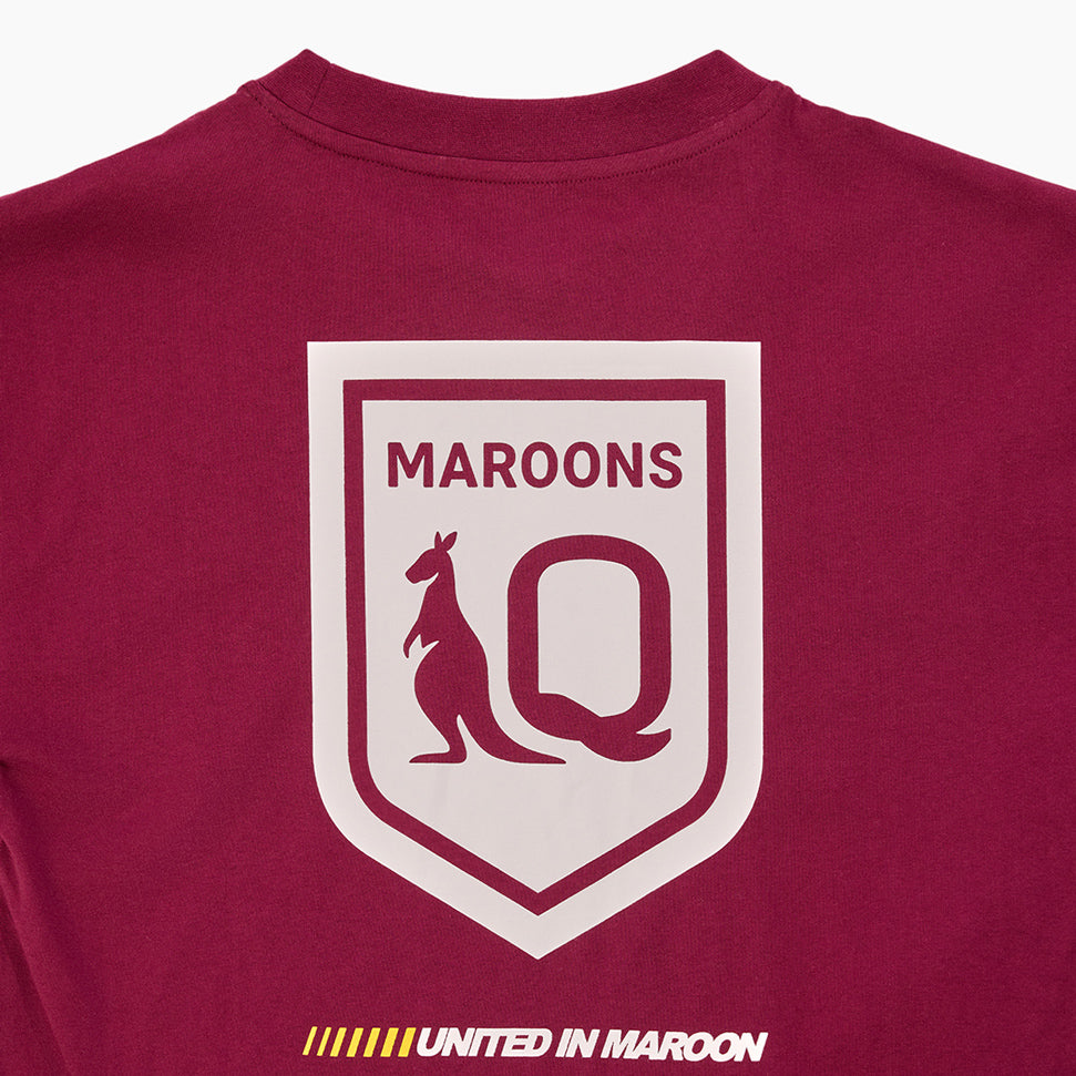 QLD Maroons Youth Box Tee
