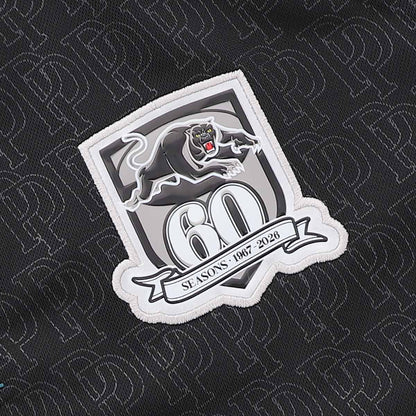 Penrith Panthers Mens 2026 Black Media Polo - View 3