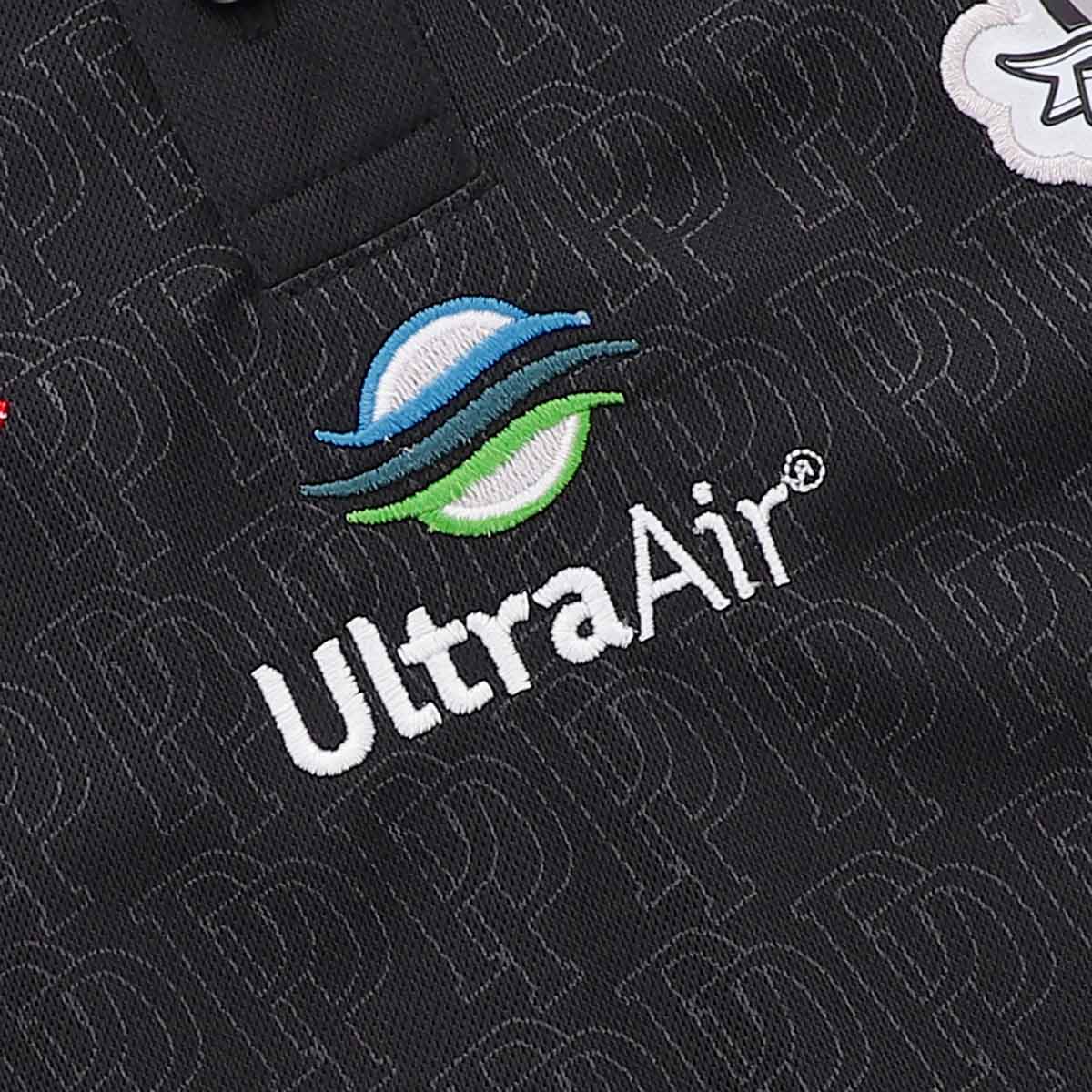 Penrith Panthers Mens 2026 Black Media Polo