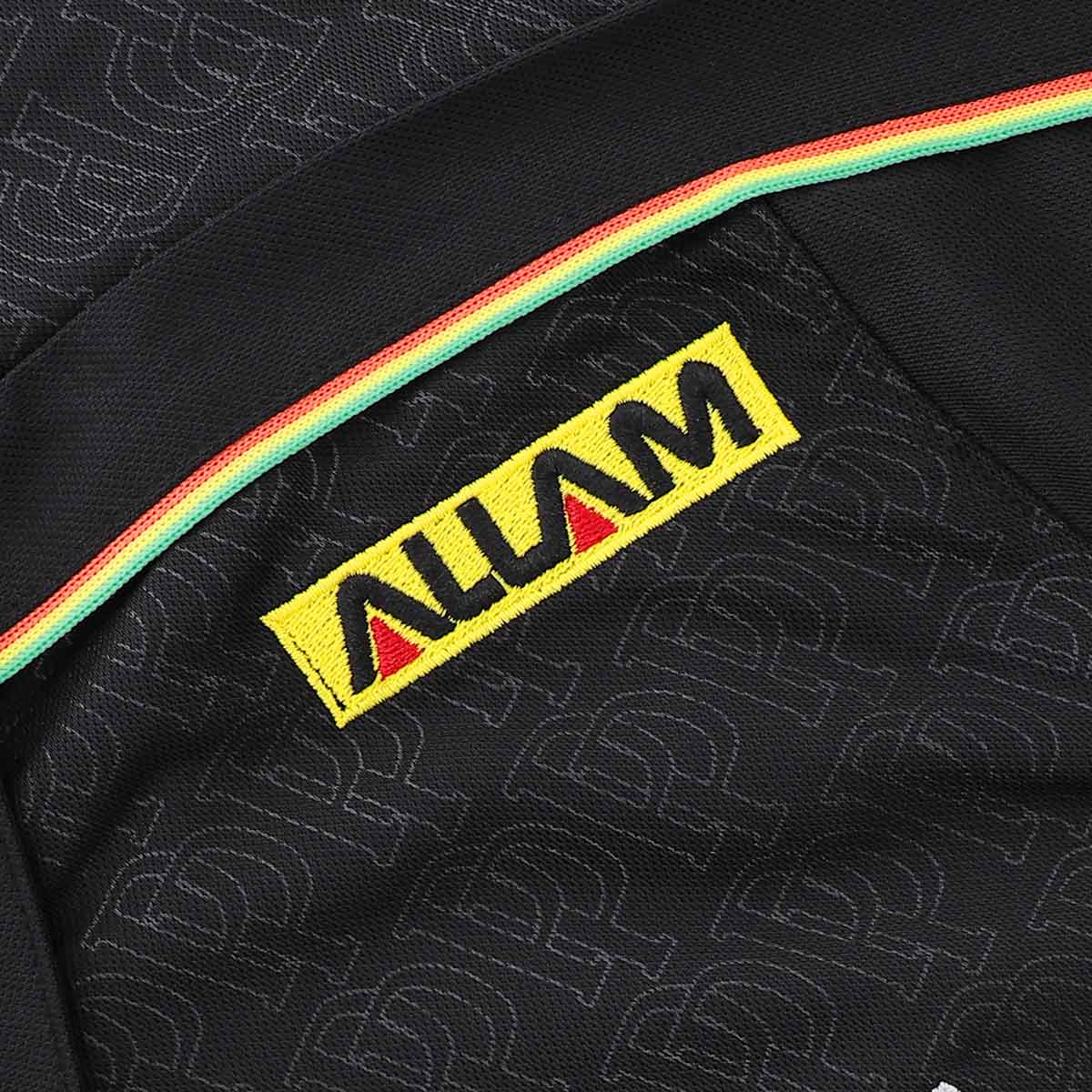 Penrith Panthers Mens 2026 Black Media Polo