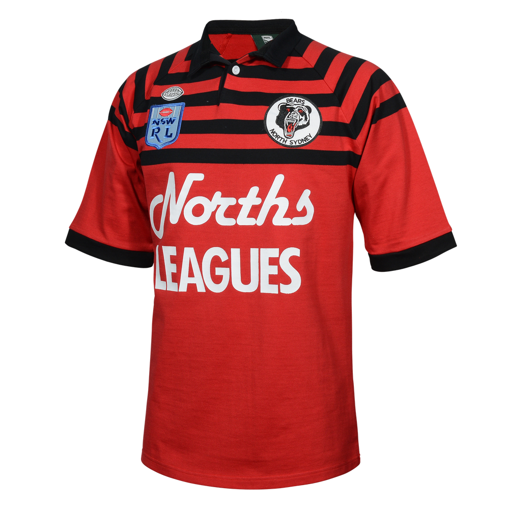 North Sydney Bears 1991 Heritage Jersey - View 1