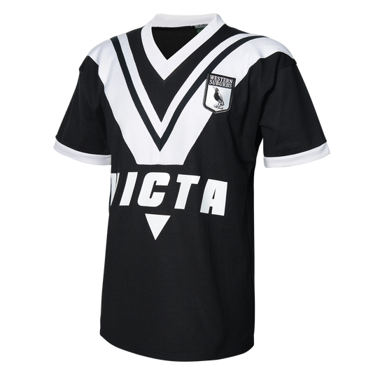 Western Suburbs Magpies 1978 Heritage Jersey - View 1
