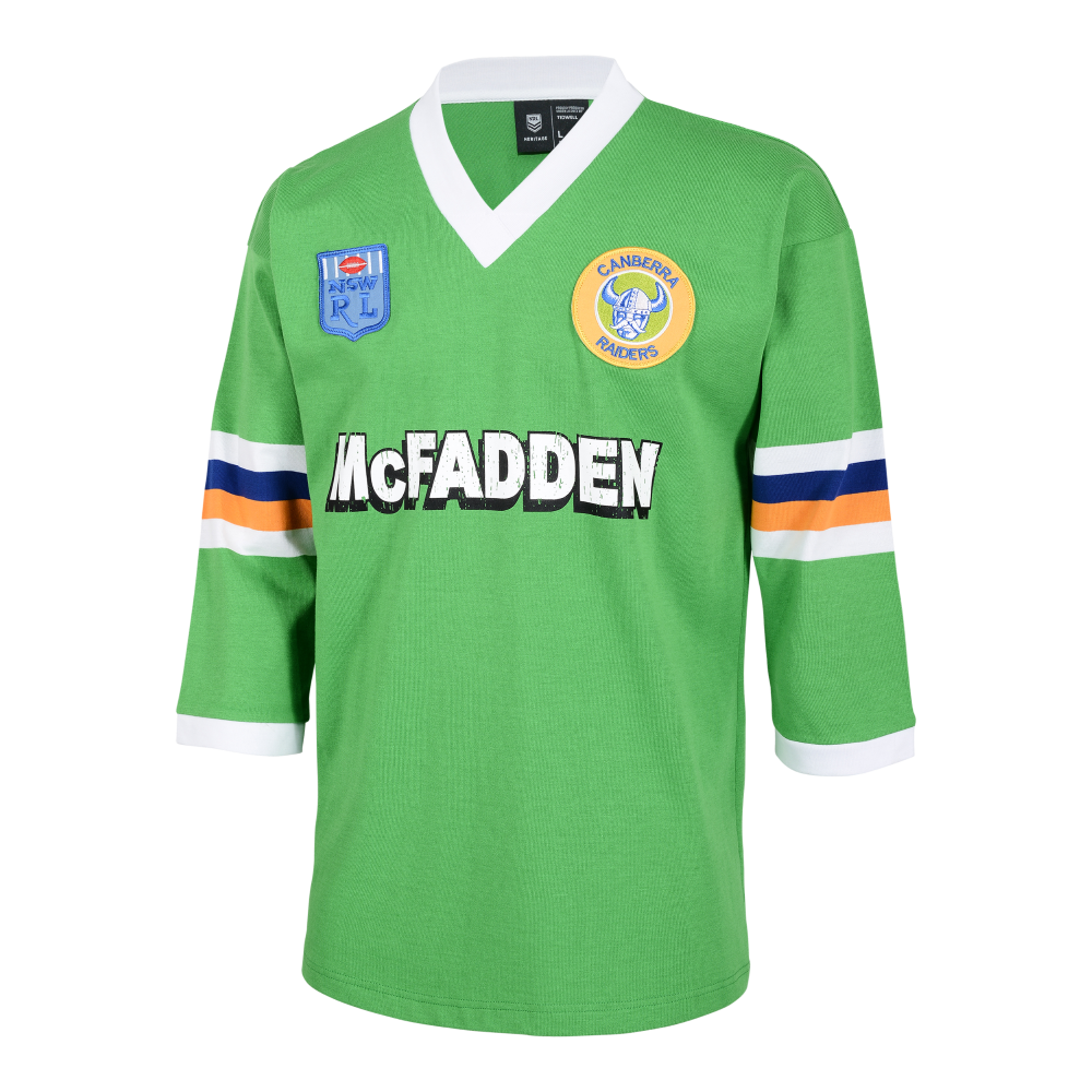 Canberra Raiders 1989 World Club Challenge Retro Jersey