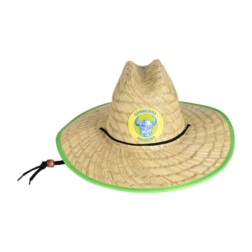 Raiders Adult Retro Straw Hat