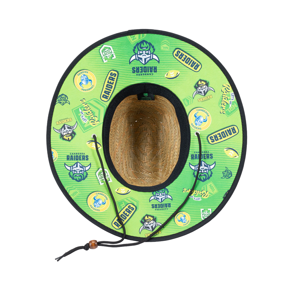 Canberra Raiders Straw Hat - View 2