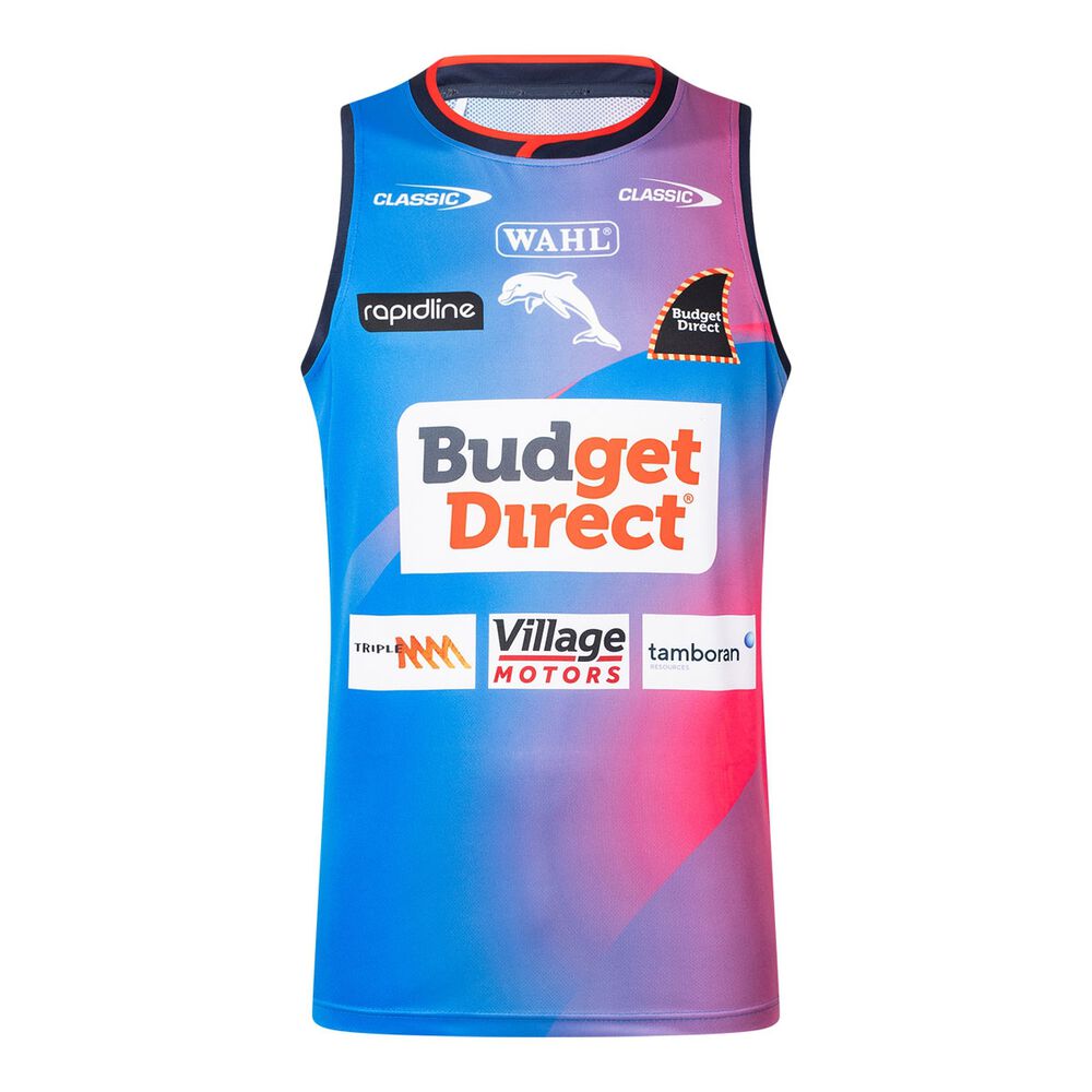 Dolphins Mens 2026 Pro Training Singlet Blue