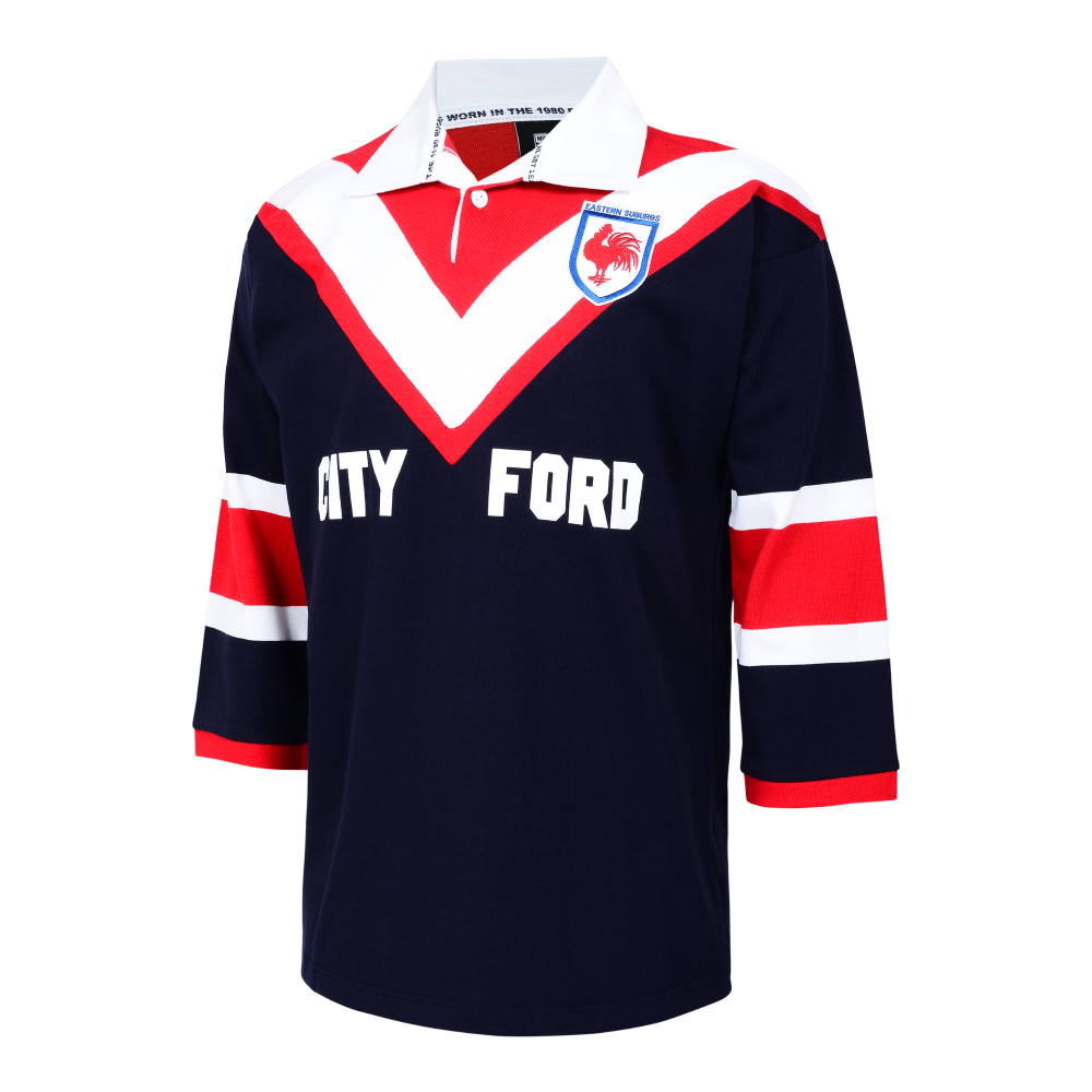 Roosters Mens 1980 Grand Final Retro Jersey - View 1