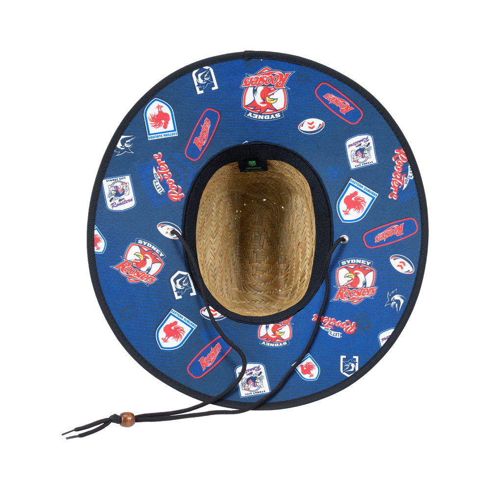 Sydney Roosters Straw Hat