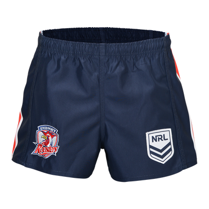 Sydney Roosters NRL Youth Supporter Shorts - View 1