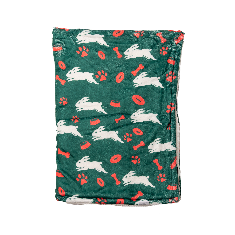 South Sydney Rabbitohs Dog Blanket - View 2