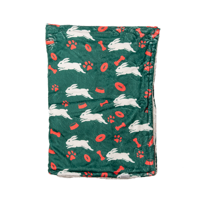 South Sydney Rabbitohs Dog Blanket - View 2