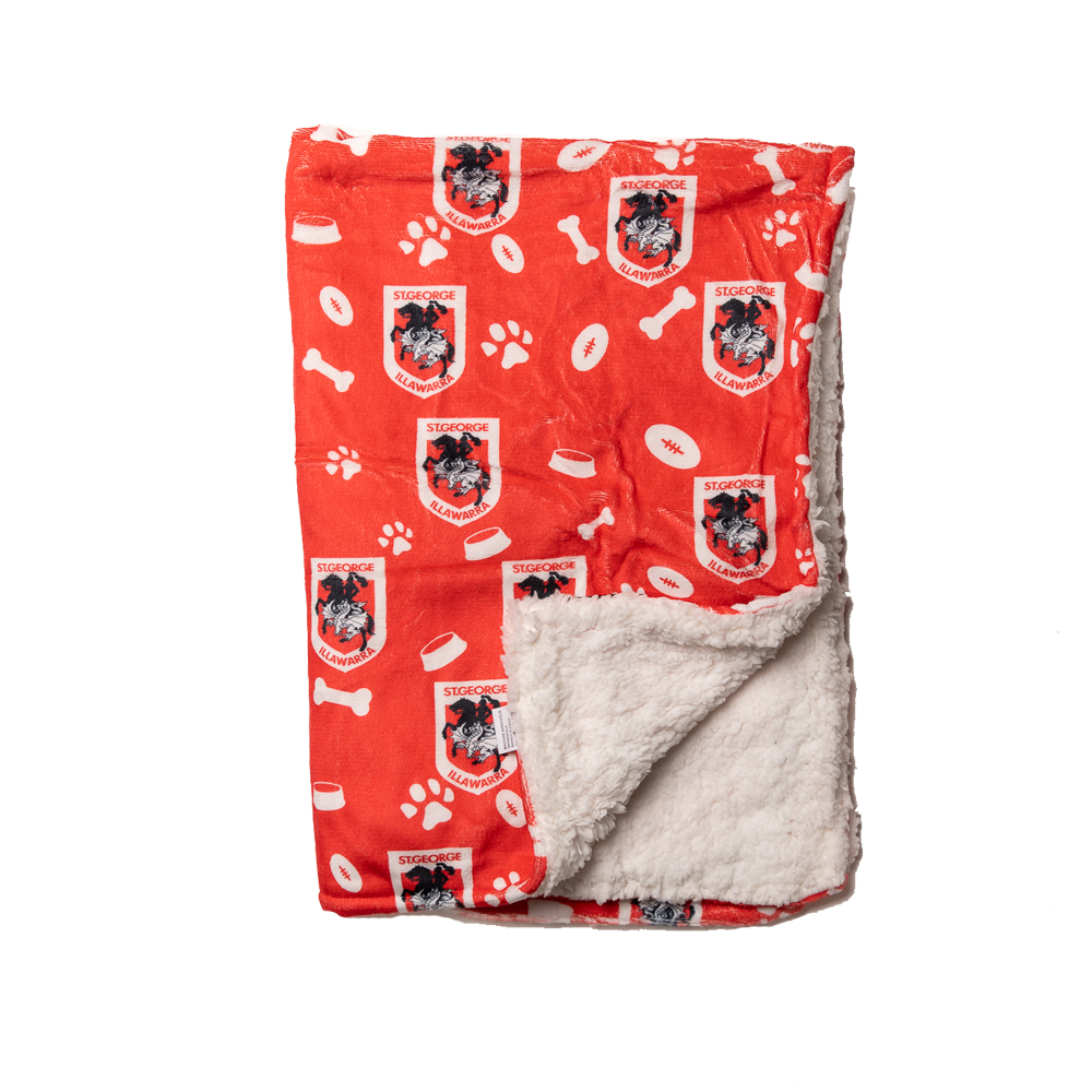 St George Illawarra Dragons Dog Blanket
