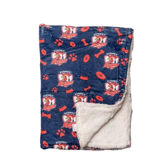 Sydney Roosters Dog Blanket - View 1