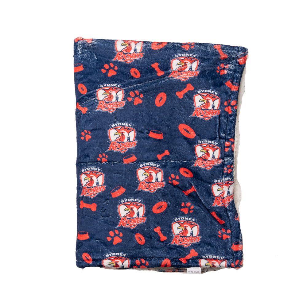 Sydney Roosters Dog Blanket - View 2