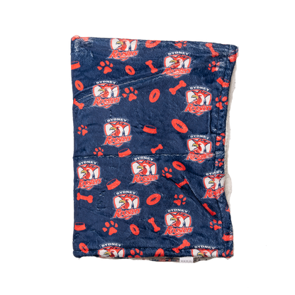 Sydney Roosters Dog Blanket - View 2