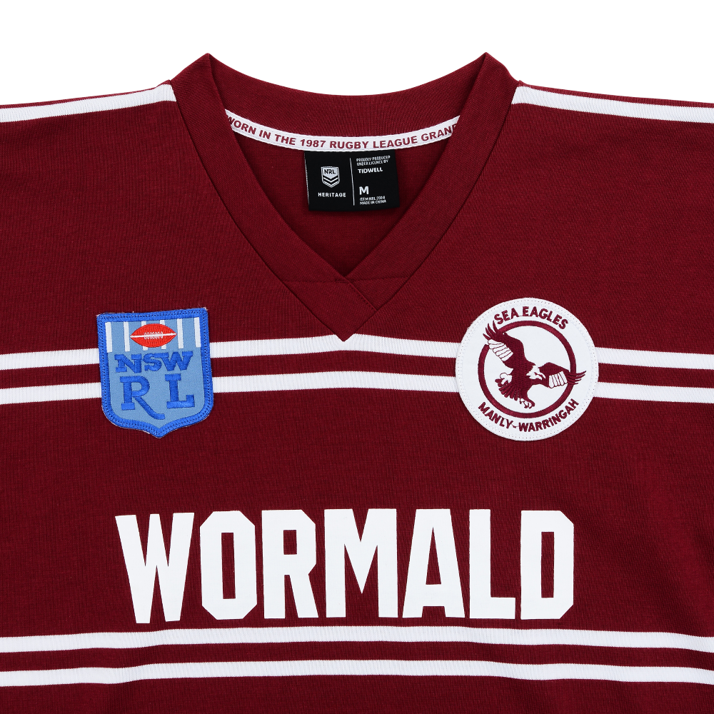 Sea Eagles Mens 1987 Grand Final Retro Jersey