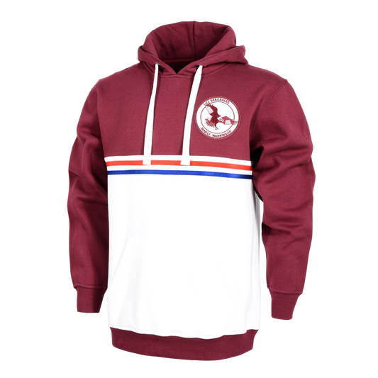 Manly Warringah Sea Eagles Adults Retro Hoodie - View 1