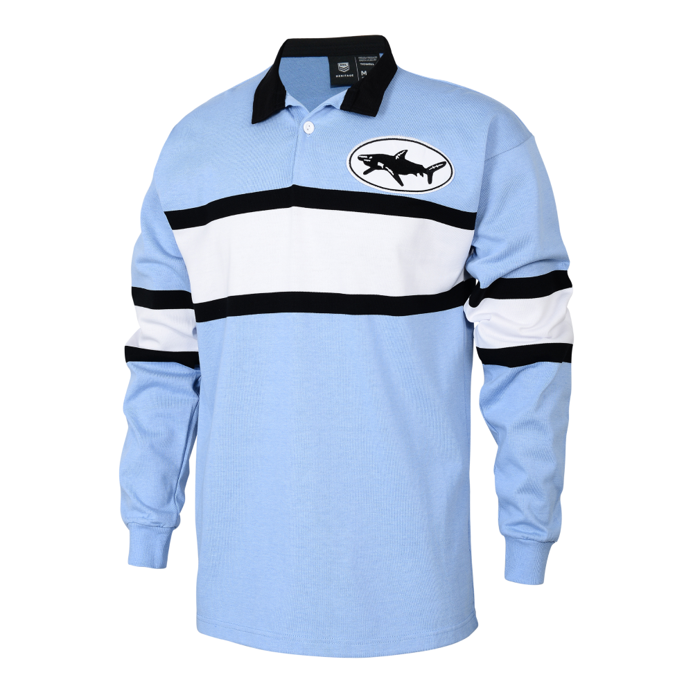 Cronulla-Sutherland Sharks 1968 Retro Jersey - View 1