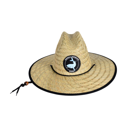 Sharks Adult Retro Straw Hat - View 1
