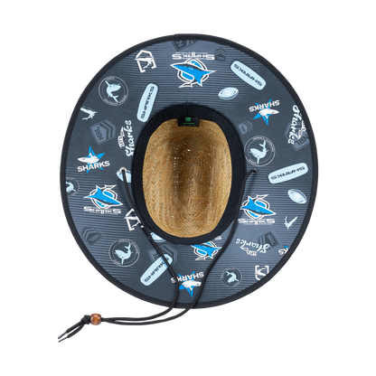 Cronulla-Sutherland Sharks Straw Hat - View 2