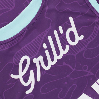 Melbourne Storm Mens 2026 Training Singlet Purple - View 9