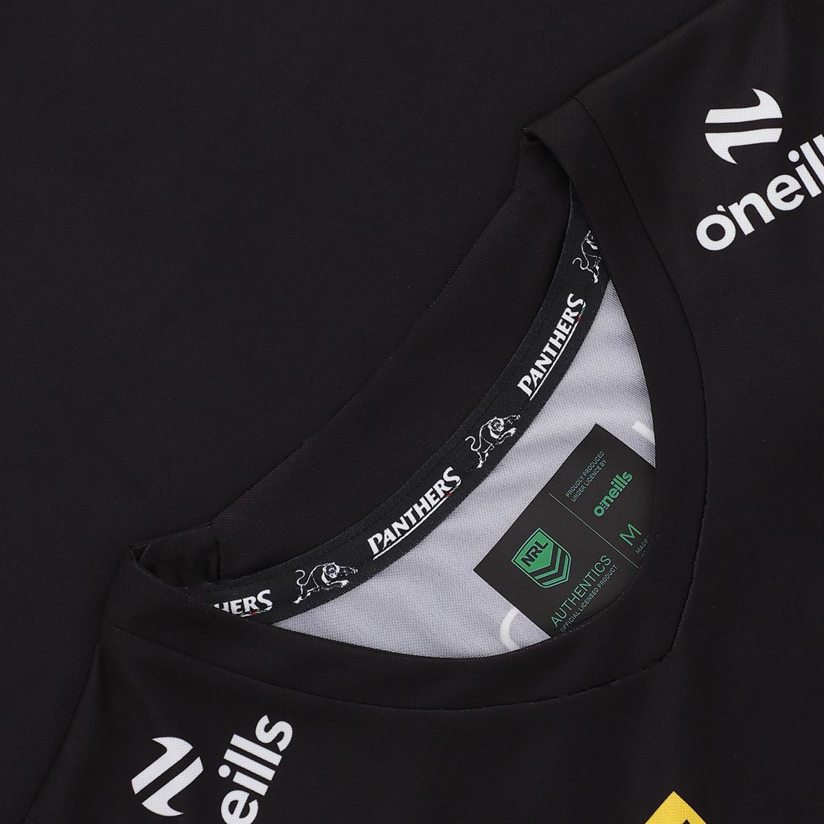 Penrith Panthers Mens 2026 Black Training Singlet