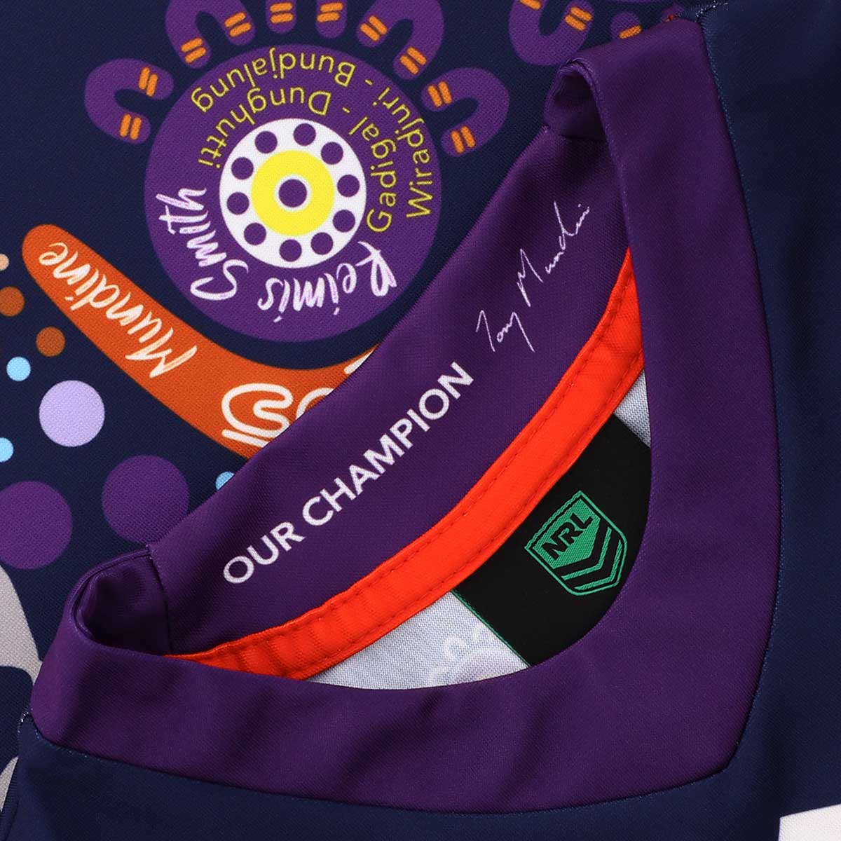 Melbourne Storm 2024 Mens Replica Indigenous Jersey - View 3