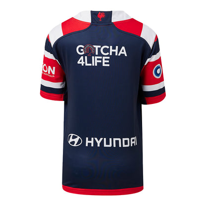 Sydney Roosters 2024 Youth Replica Home Jersey - View 2