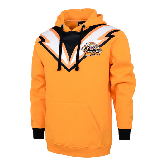 Wests Tigers Adults Retro Hoodie - View 1
